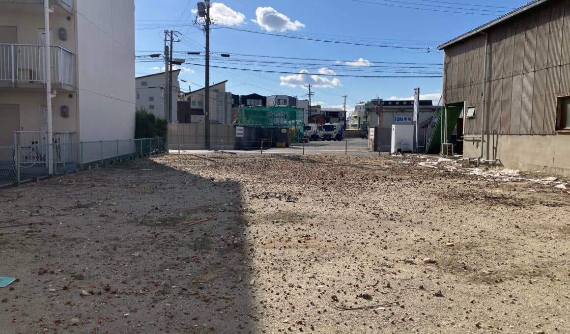 あおなみ線「小本」駅/中川区上高畑/住宅用地/「建築条件なし」