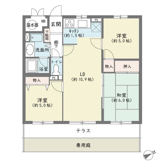 名鉄知多新線「内海」駅/知多郡南知多町/ユトリアル内海104号
