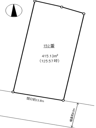 あおなみ線「小本」駅/中川区上高畑/住宅用地/「建築条件なし」